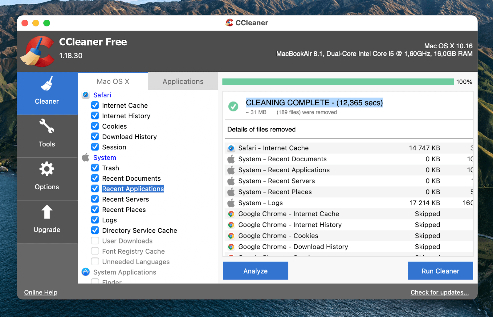 mo malware safe disk cleaner for mac os x